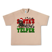 Burro Santa's Little Yelper Urban Heavy Tee - FaDigitalArtStudio