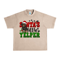French Oak Santa's Little Yelper Urban Heavy Tee - FaDigitalArtStudio