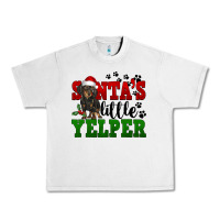 Lunar Rock Santa's Little Yelper Urban Heavy Tee - FaDigitalArtStudio