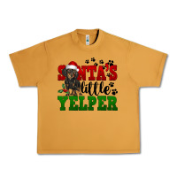 Peanut Butter Santa's Little Yelper Urban Heavy Tee - FaDigitalArtStudio