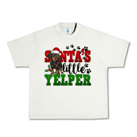 Pistachio Santa's Little Yelper Urban Heavy Tee - FaDigitalArtStudio