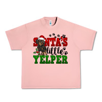 Salmon Santa's Little Yelper Urban Heavy Tee - FaDigitalArtStudio