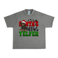 Tornado Santa's Little Yelper Urban Heavy Tee - FaDigitalArtStudio