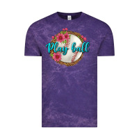 Cloud Purple play ball baseball Vintage Tee - BundleAndBundleShop