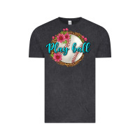 Vintage Black play ball baseball Vintage Tee - BundleAndBundleShop