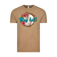 Vintage Coffee play ball baseball Vintage Tee - BundleAndBundleShop