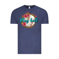 Vintage Denim play ball baseball Vintage Tee - BundleAndBundleShop