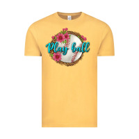 Vintage Mustard play ball baseball Vintage Tee - BundleAndBundleShop