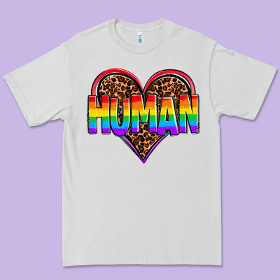 Lgbt Pride Human Premium Tee Designed By Oliviacreatesart