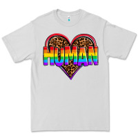 Dove Grey lgbt pride human Premium Tee - OliviaCreatesArt