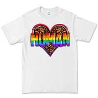 White lgbt pride human Premium Tee - OliviaCreatesArt