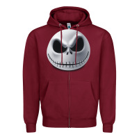 Burgundy happy halloween pumpkin Trick or treat Zipper Hoodie - artisFamous