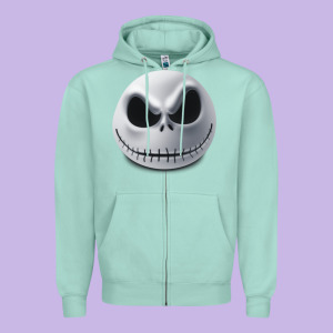 Happy Halloween Pumpkin Trick Or Treat Zipper Hoodie Designed By Artisfamous