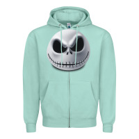 Seafoam happy halloween pumpkin Trick or treat Zipper Hoodie - artisFamous