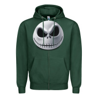 Sports Green happy halloween pumpkin Trick or treat Zipper Hoodie - artisFamous