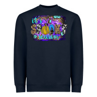 Navy it's spooky season Heavyweight Sweatshirt - JahusDesignShop