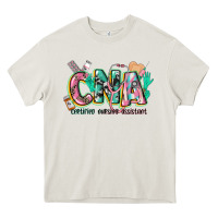 Cream certified nursing assistant Heavy Core Tee - CowGirlArtShop