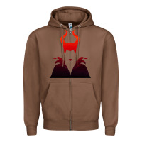 Chestnut maleficent Zipper Hoodie - artisFamous