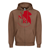Chestnut nerv  evangelion Zipper Hoodie - artisFamous