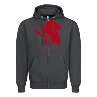 Smoke nerv  evangelion Zipper Hoodie - artisFamous