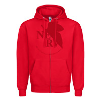 Red nerv  evangelion Zipper Hoodie - artisFamous