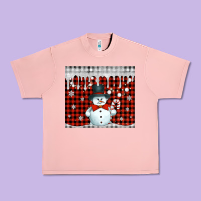 Christmas Snowman Tumbler Urban Heavy Tee Designed By Jasminsmagicworld
