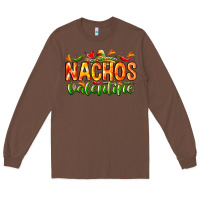 Chestnut Nachos Valentine Long Sleeve Tee - CowhideDigitalArt