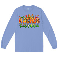 Colony Blue Nachos Valentine Long Sleeve Tee - CowhideDigitalArt