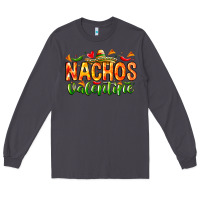 Smoke Nachos Valentine Long Sleeve Tee - CowhideDigitalArt