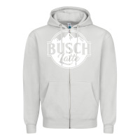 Dove Grey vintage busch light Zipper Hoodie - artisFamous