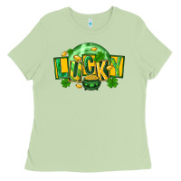 Matcha St. Patrick's Day lucky Ladies Tee - FaDigitalArtStudio
