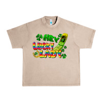 French Oak Hey lucky lady flip phone Urban Heavy Tee - FaDigitalArtStudio