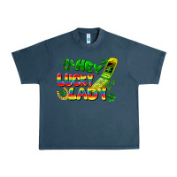 Midnight Navy Hey lucky lady flip phone Urban Heavy Tee - FaDigitalArtStudio