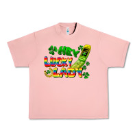 Salmon Hey lucky lady flip phone Urban Heavy Tee - FaDigitalArtStudio