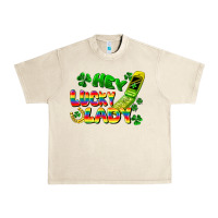 Sandshell Hey lucky lady flip phone Urban Heavy Tee - FaDigitalArtStudio