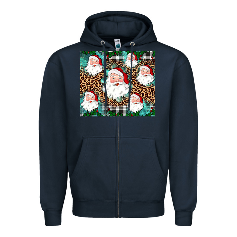 Santa Zipper Hoodie by JahusDesignShop | Teevron