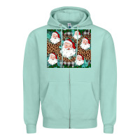 Seafoam santa Zipper Hoodie - JahusDesignShop