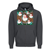 Smoke santa Zipper Hoodie - JahusDesignShop
