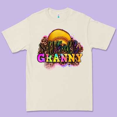 Softball Granny Premium Tee Designed By Oliviacreatesart