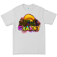 Dove Grey softball granny Premium Tee - OliviaCreatesArt