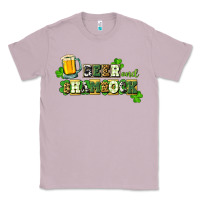 Lilac Beer and shamrock Classic Tee - CowGirlArtShop