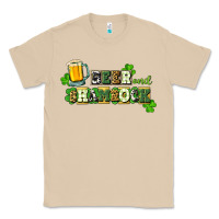 Mushroom Beer and shamrock Classic Tee - CowGirlArtShop