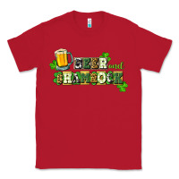 Red Beer and shamrock Classic Tee - CowGirlArtShop