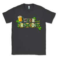 Smoke Beer and shamrock Classic Tee - CowGirlArtShop