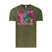 My First Valentine's Day Dragon Vintage Tee | Teevron