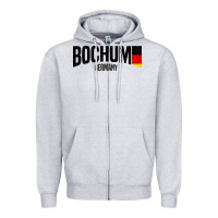 Heather Grey Bochum Zipper Hoodie - artisFamous