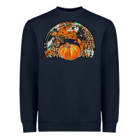 Navy western pumpkin fall rainbow Heavyweight Sweatshirt - JahusDesignShop