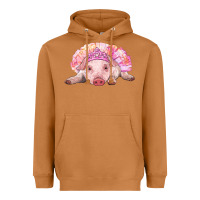 Meerkat balerina baby pig with tutu Heavyweight Hoodie - RanaPortraitStore