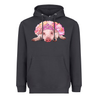 Balerina Baby Pig With Tutu Heavyweight Hoodie | Teevron