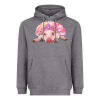 Storm balerina baby pig with tutu Heavyweight Hoodie - RanaPortraitStore